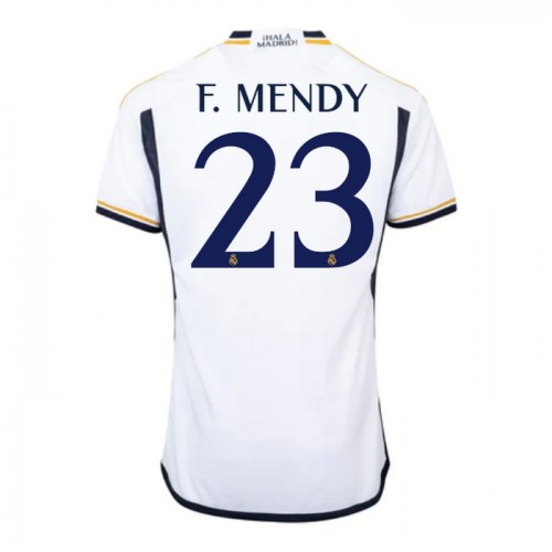 Günstige Fußballtrikots Real Madrid Alvaro F. Mendy 23 Heimtrikot 2023-24 Kurzarm Günstige Fußballtrikots Real Madrid Alvaro F. Mendy 23 Heimtrikot 2023-24 Kurzarm